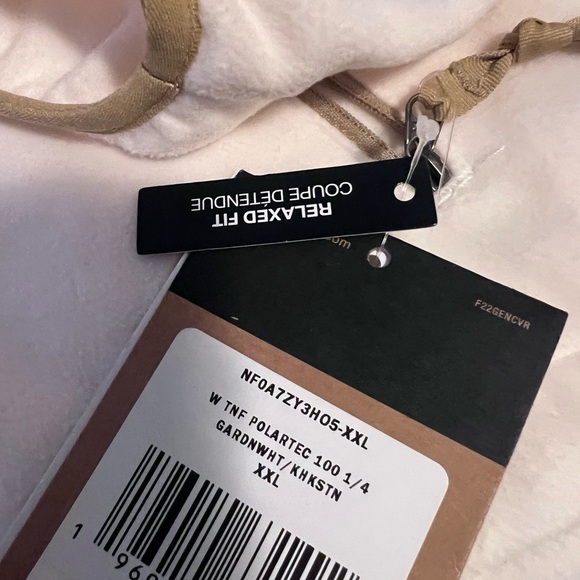 North face - fleece cropped /relax fit - Picture 2 of 5